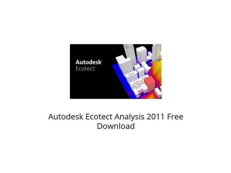autodesk ecotect analysis 2011 crack
